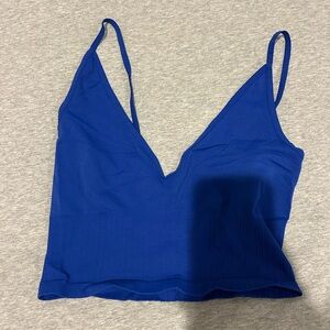 Free people intimates blue top size xs/s